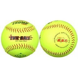 Trump® EVIL-RP-USA-Y 12" 52/300 ASA Premium Grade Leather Softballs (Dozen)