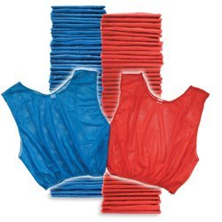 Adult Scrimmage Vest (50 Pack) Blue/Red