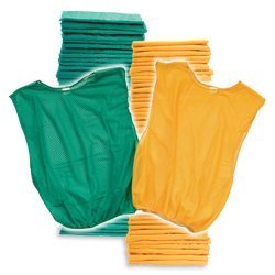 Adult Scrimmage Vest (50 Pack) Green/Yellow