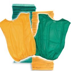 Youth Scrimmage Vest (50 Pack) Green/Yellow