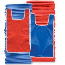 Adult Pinnies (72 Pack) Blue/Red