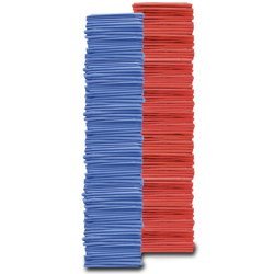 Adult Pinnies (144 Pack) Blue/Red