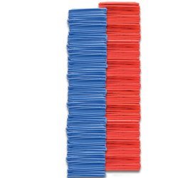 Youth Pinnies (144 Pack) Blue/Red 1 Youth Pinnies (144 Pack) Blue/Red