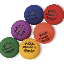 Shield No-Bouce Hockey Hotballs - Color My Class (Set of 6) 1 Shield No-Bouce Hockey Hotballs - Color My Class (Set of 6)
