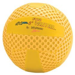Fun Gripper 8 in. Volleyball - Yellow