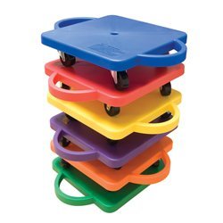 Safety Guard Scooter Boards - Color My Class (Set of 6)