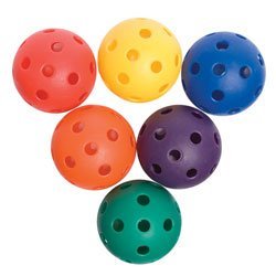 Flex Funballs - Baseball Size - Color My Class (Set of 6)