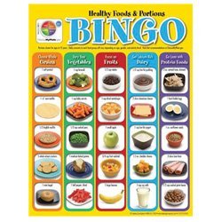 Healthy Foods and Portions Bingo