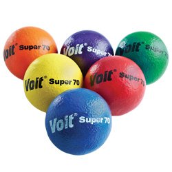 Voit Tuff Coated Foam Super 70 - Color My Class (Set of 6)