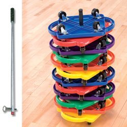 GameCraft Scooter Board Storage Pole