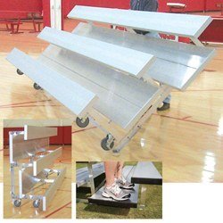 4 row 15' Pref. Tip-N-Roll Bleacher