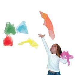 US Games Juggling Scarves - Color My Class (Set of 6) 1 US Games Juggling Scarves - Color My Class (Set of 6)