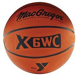 MacGregor®YMCA Rubber Basketball - Official Size 29.5 in.