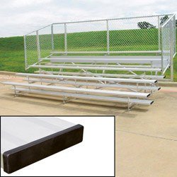 4 Row 15' Standard Bleacher (seats 40)