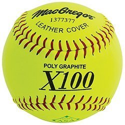 MacGregor®X52RE USA Slow Pitch 12 in. Leather Softballs (Dozen) 1 MacGregor®X52RE USA Slow Pitch 12 in. Leather Softballs (Dozen)