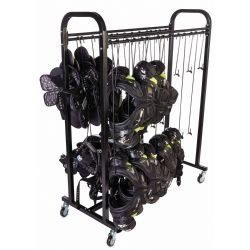 SHOULDER PAD HANGER RACK 1 SHOULDER PAD HANGER RACK