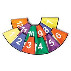Numbered Cone Covers - Color My Class (Set of 12)