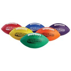 US Games Junior EZ Grab Footballs - Color My Class (Set of 6)