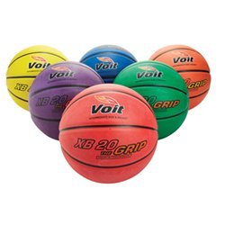 Voit XB 20 The Grip Intermediate Basketball 28.5 in. - Color My Class (Set of 6)