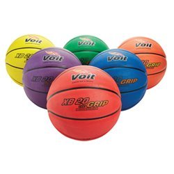 Voit XB 20 The Grip Junior Basketball 27.5 in. - Color My Class (Set of 6)