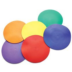US Games Non-Slip Spots - Color My Class (Set of 6)