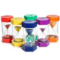 Sand Timers - Color My Class (Set of 6)