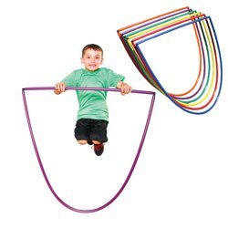 Rainbow Hoop Jumpers and Arches - Color My Class (Set of 6)