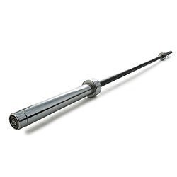 Olympic-Style Bar Black Zinc w/Chrome