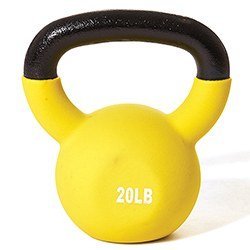 Champion Barbell Vinyl Coated Kettlebell (20lb) 1 Champion Barbell Vinyl Coated Kettlebell (20lb)