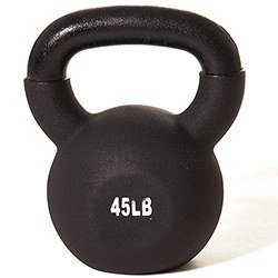 Champion Barbell Vinyl Coated Kettlebell (45lb)