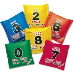 Numbered Bean Bags