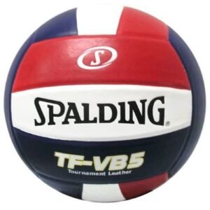 Spalding TF-VB5 volleyball, NFHS approved, red, white and blue
