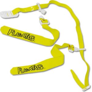 FLAG-A-TAG Sonic Flag Football Belts- 42 in. (Dozen)