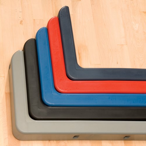 Saf-Guard Cushion Edge Backboard Padding 1 Saf-Guard cushion edge backboard padding, shown in five available colors