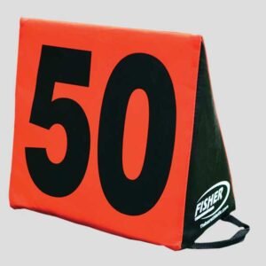 Fisher Triangle Sideline Markers (Set of 11)