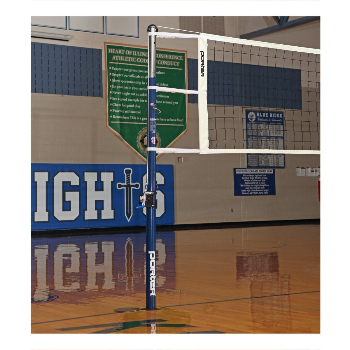 Porter POWR Steel Volleyball End Standards 4 Porter POWR Steel Volleyball End Standards - Image 4