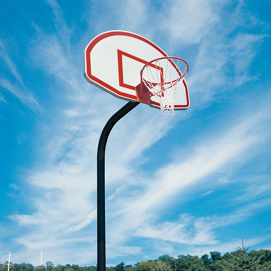 JayPro Gooseneck Basketball System - 3-1/2 in. Pole - 36 in. Offset 6 JayPro Gooseneck Basketball System - 3-1/2 in. Pole - 36 in. Offset - Image 6