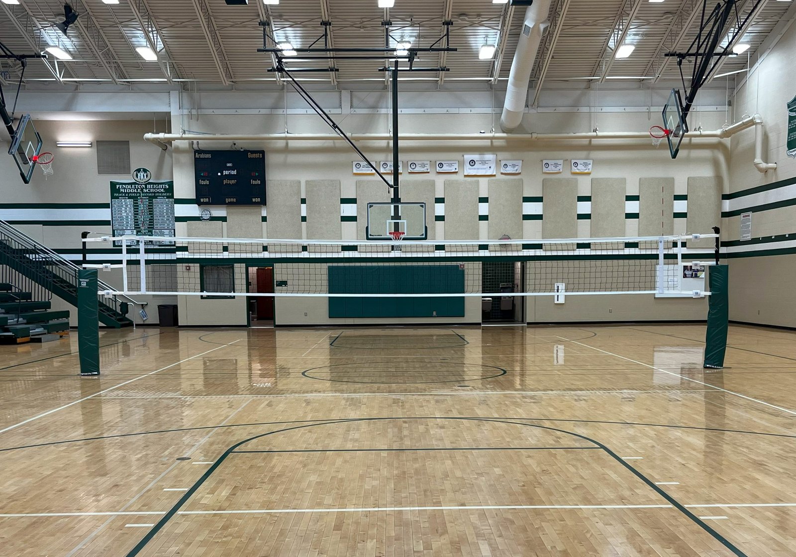 Gared Carbon Flare 3" Telescopic One-Court Volleyball System 1 Gared Carbon Flare 3" Telescopic One-Court Volleyball System
