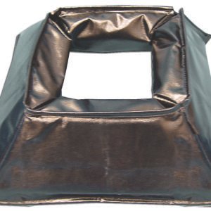 Gared Base Post Pad for Surface-Mounted Square Posts