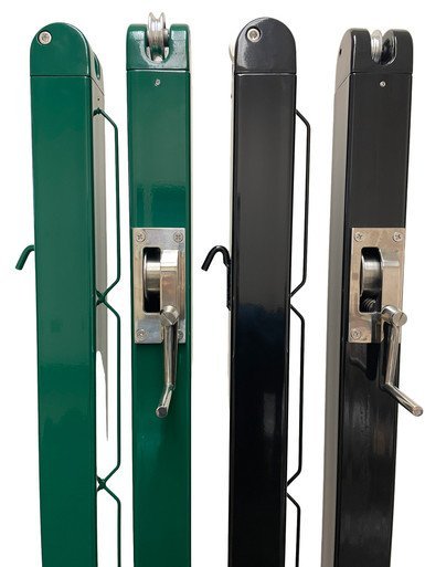 Spartan Titan Pro 3" Square Pickleball Net Posts with Internal Winder 4 Spartan Titan Pro 3" Square Pickleball Net Posts with Internal Winder - Image 4