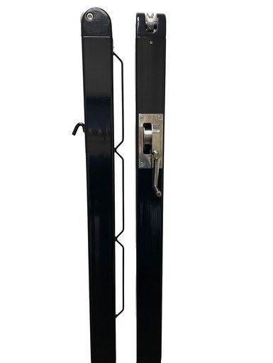 Spartan Titan Pro 3" Square Pickleball Net Posts with Internal Winder 3 Spartan Titan Pro 3" Square Pickleball Net Posts with Internal Winder - Image 3