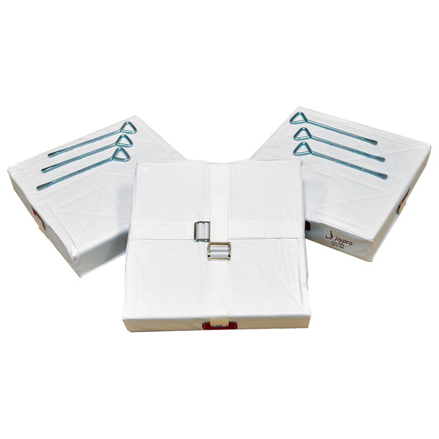 JayPro Baseball Base Set (Set of 3) 1 JayPro Baseball Base Set (Set of 3)