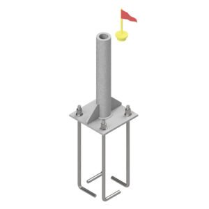 JayPro Beach Volleyball Sand Ground Inserts (Pair)