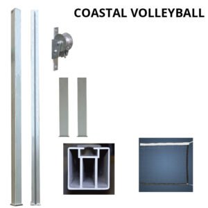 JayPro Coastal Competition Outdoor Volleyball System