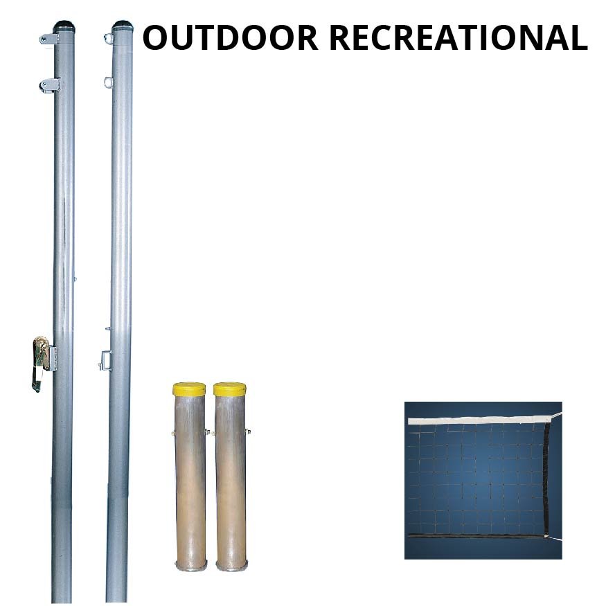 JayPro Recreational Outdoor Volleyball System 5 JayPro Recreational Outdoor Volleyball System - Image 5