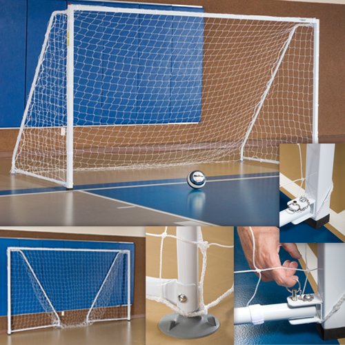 Portable, Foldable Indoor Soccer Goals (pair) 6 Portable, Foldable Indoor Soccer Goals (pair)