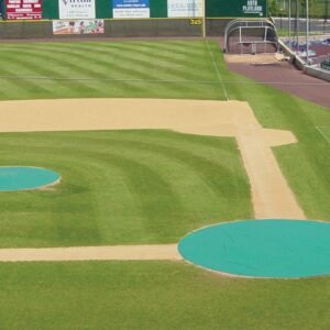 12' Non-weighted Baseball Mound/Base Covers - 18 oz. Vinyl