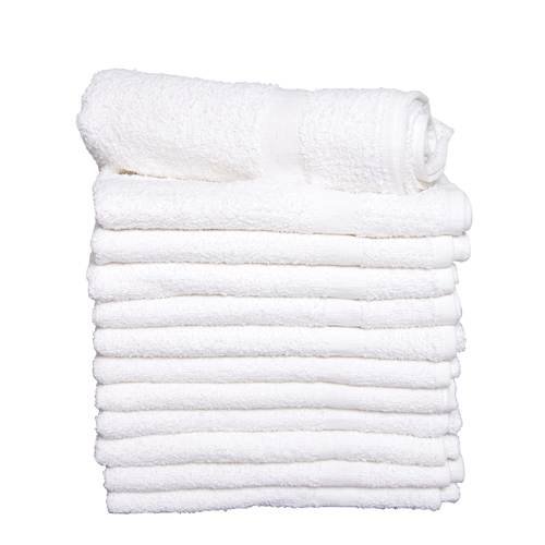 Locker room towels 12-pack for athletic facilities and team use