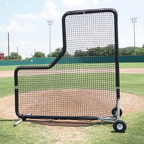 Ricochet cushion kit padding for Mini Pro L-Screen baseball practice frame protection
