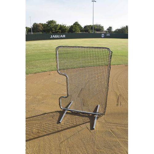 Replacement C-shaped net for softball pitchers protector screen for fastpitch batting practice
